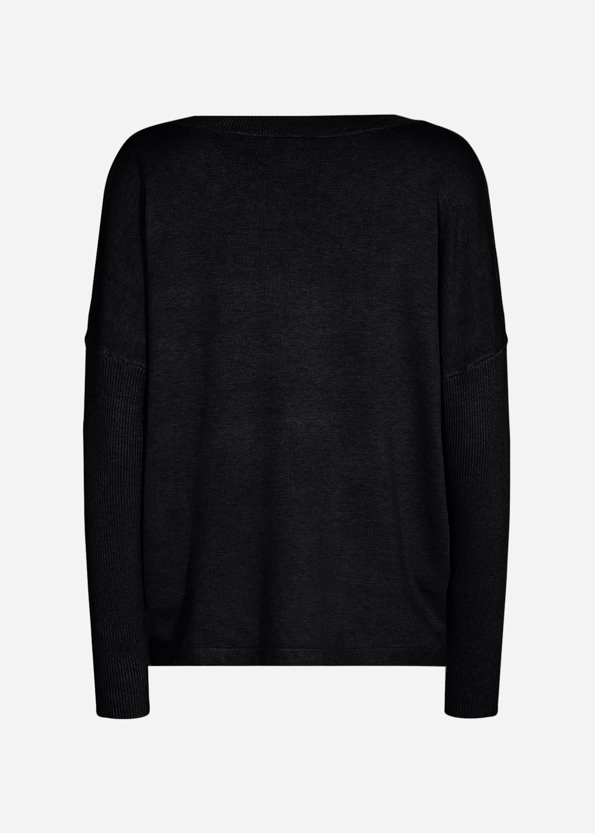 Soyaconcept Dollie strik med v-hals sort