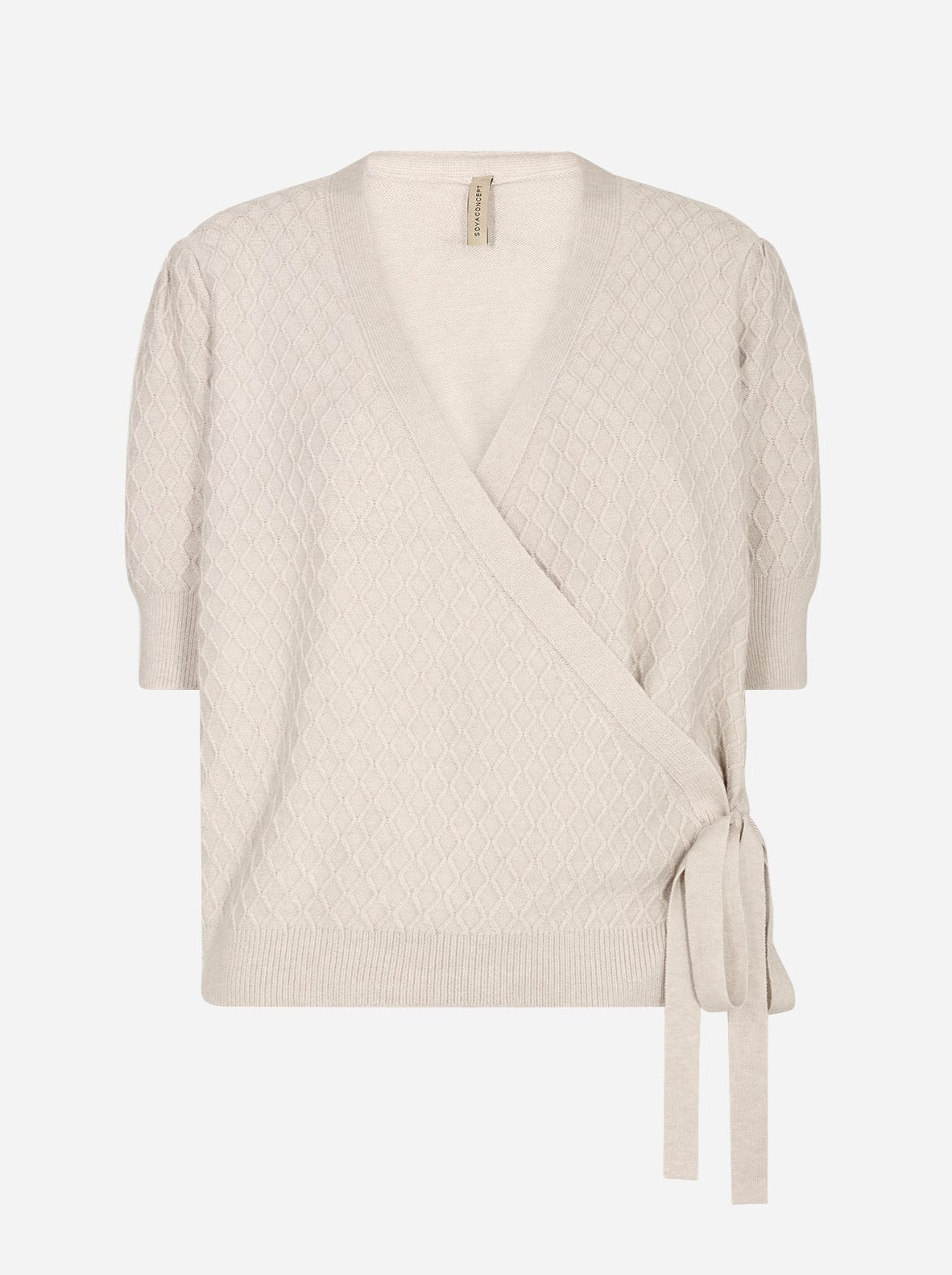 Soyaconcept Kanita Wrap Strik Creme