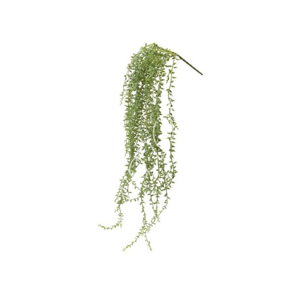 Artificial bean leaves 10x10x74 cm