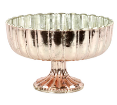 Pokal med riller 21x21x13cm