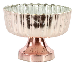 Pokal med riller 15x15x12cm