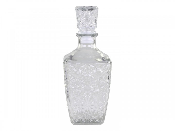 Carafe with floral pattern
