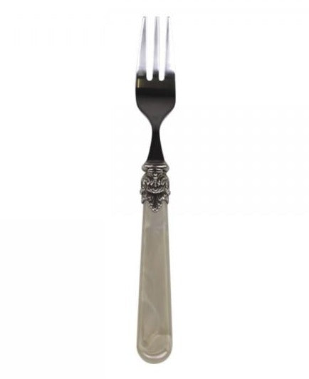 Cake fork with silver decoration 12 pcs