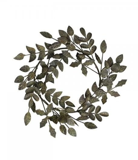 Krans med kogler – Ø40 cm, antik bronze