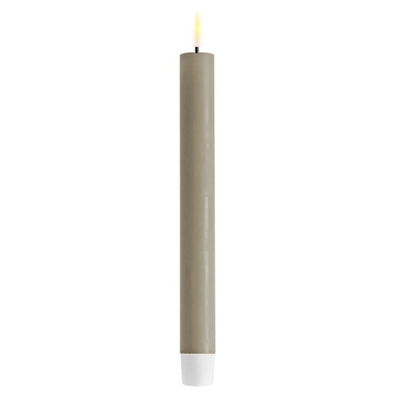 Sand indendørs Kronelys 2 stk 24 cm