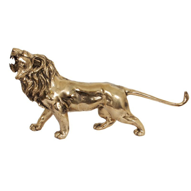 Gold lion figure H11