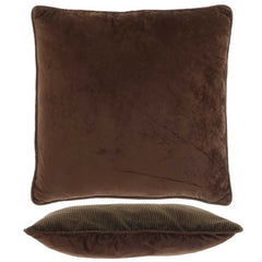 cushion Frey 45x45cm bison brown