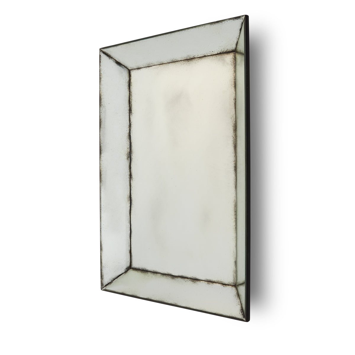 Antikt spejl lille 80 X 80 CM