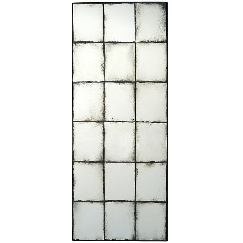 Oxideret spejl lille 120 X 60 CM - MÅ IKKE SÆTTES NED