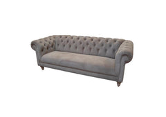 3 personers sofa velour 216x85x77cm