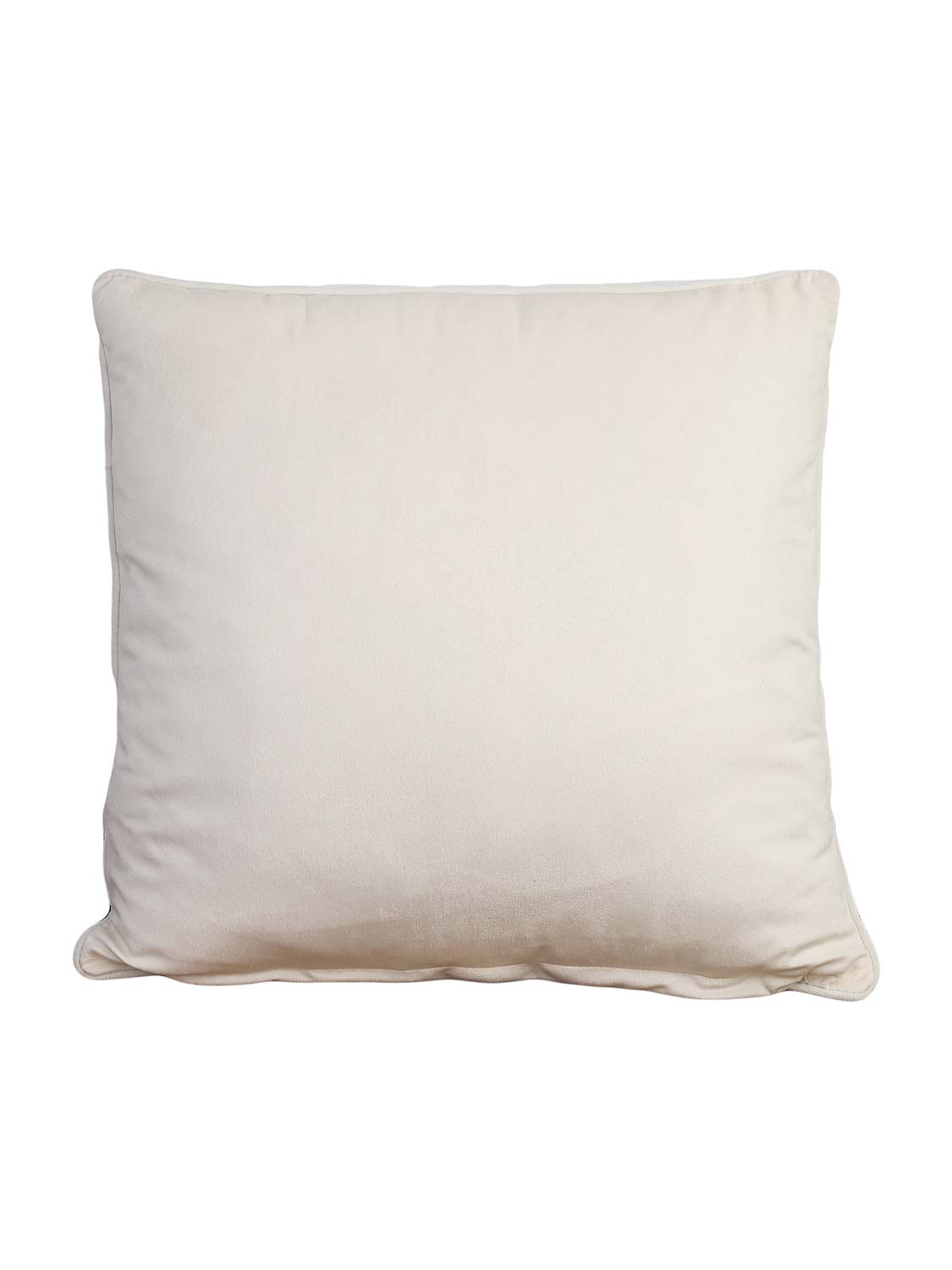 Velourpude "Cavallo" 45x45 cm creme