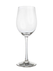 Elegant vinglas i klart glas
