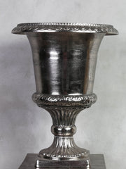 Column + vase design 5 raw nickel