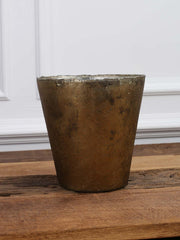 Gold pot 15x16cm