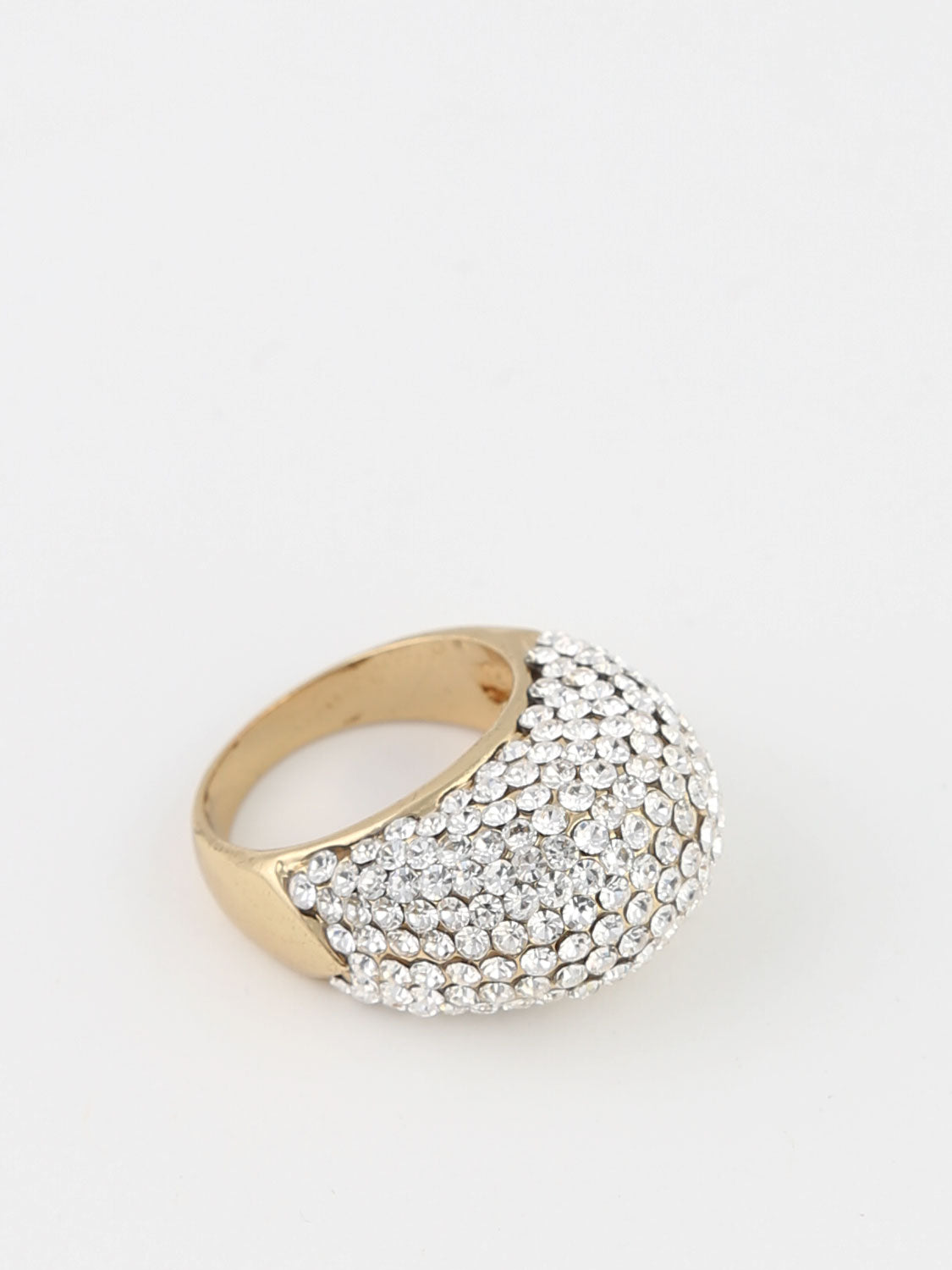 Ady - Ring Med Sten Rund Guld