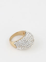 Ady - Ring Med Sten Rund Guld