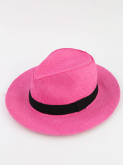 Birago - Hat Med Sort Bånd Pink