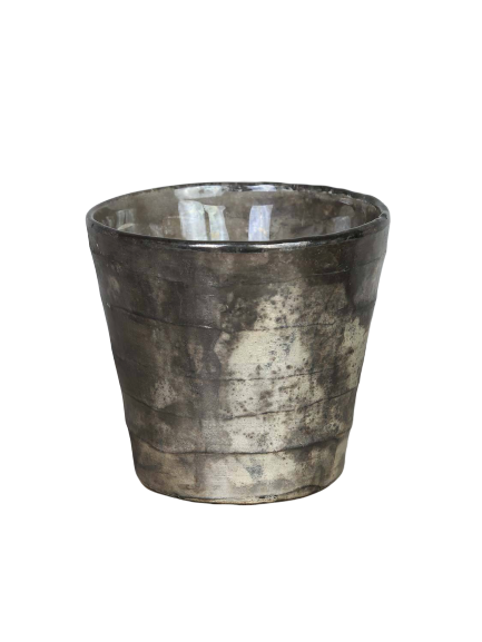 taglio pot conisch oud zilver