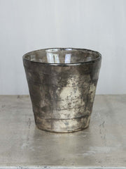 taglio pot conisch oud zilver