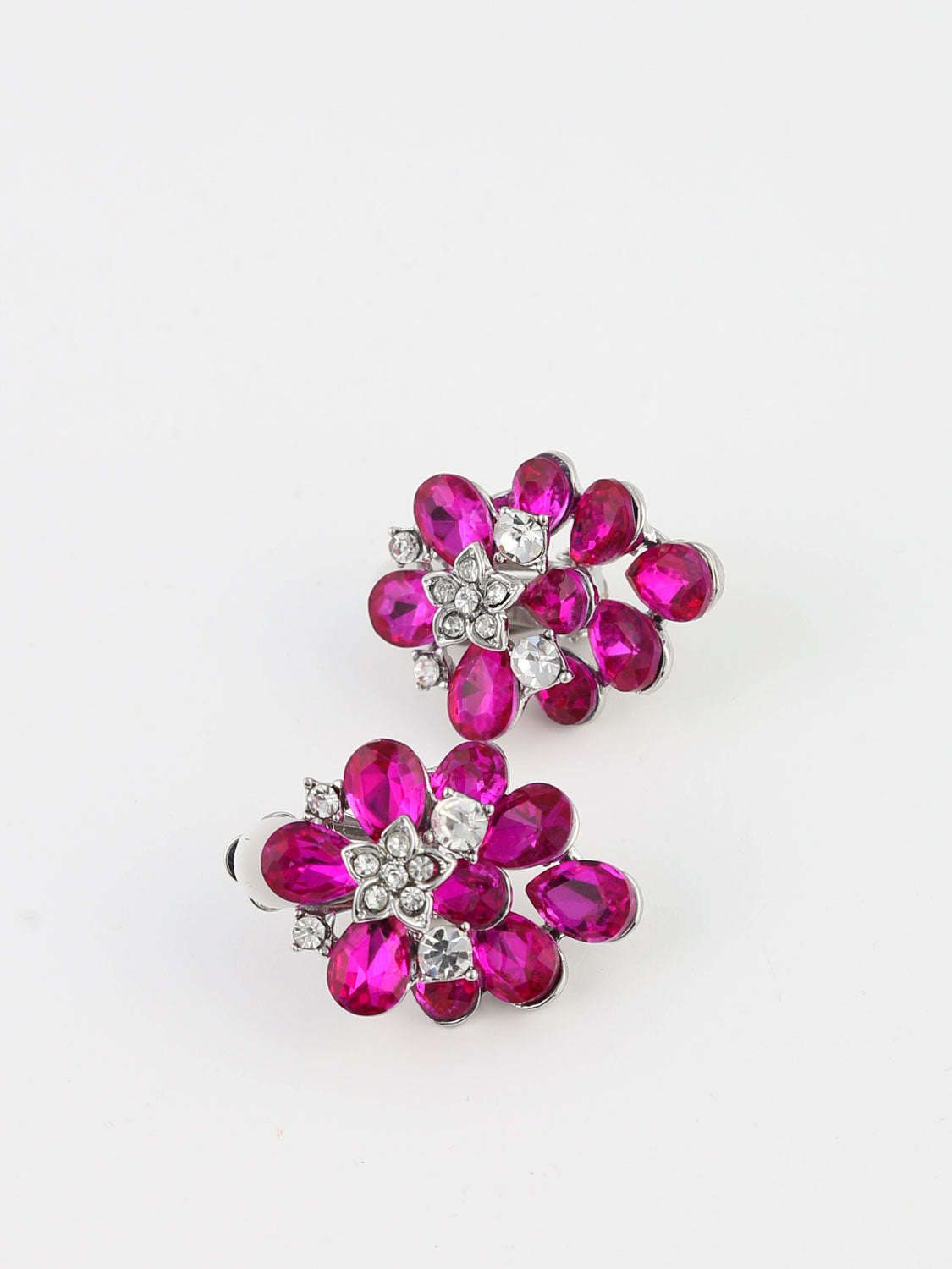 Birtter - Øreringe Med Sten Klips Pink by Krone 1