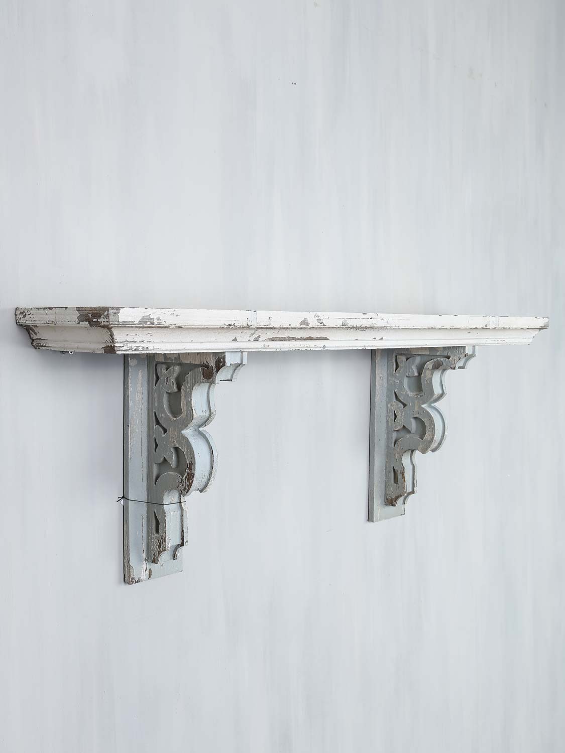 Rustik væghylde 100x23x41 cm