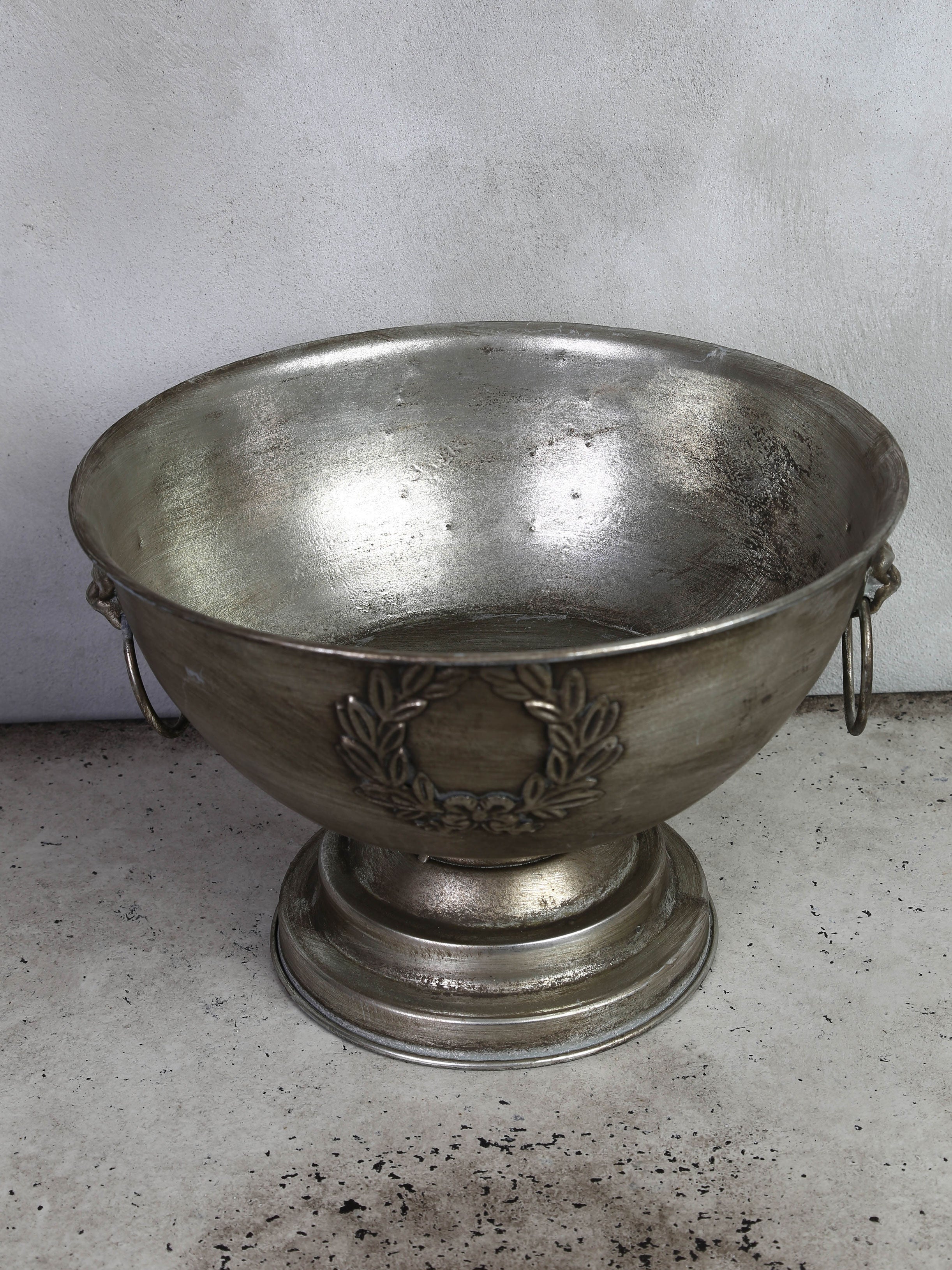 skål 35 cm sølv