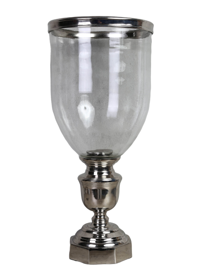 Orkan med glas ALU / NI 27x27x61