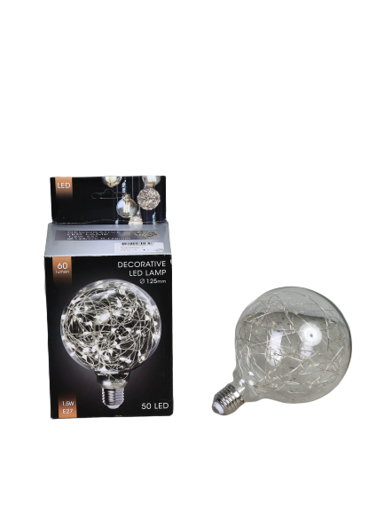 Dekorativ LED pære – 1,5W E27