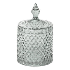 Checkered monster storage jar, mint