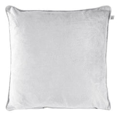 Velor pillow light gray 45x45cm
