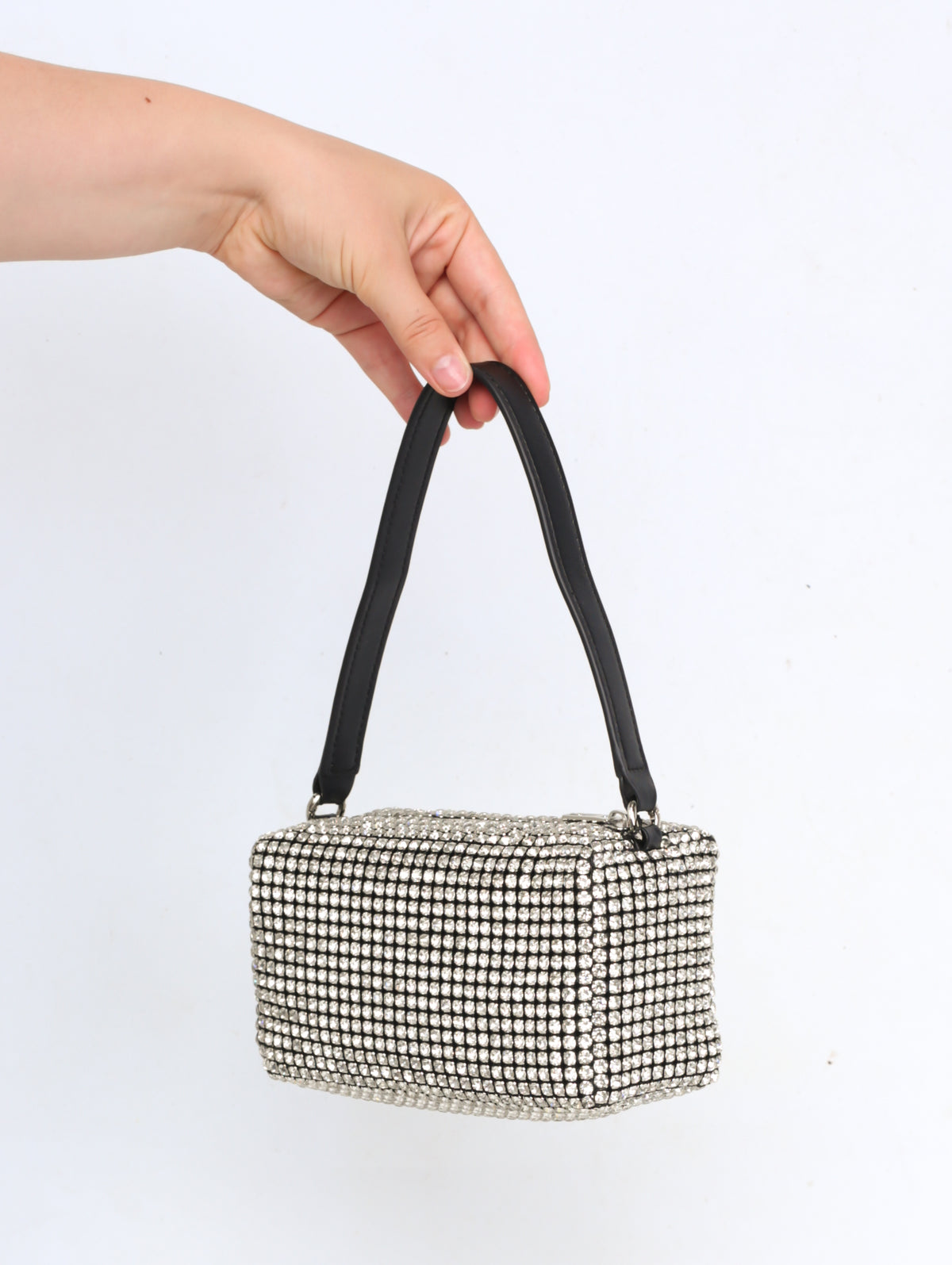 Bling taske m. hank og kæde by Krone 1