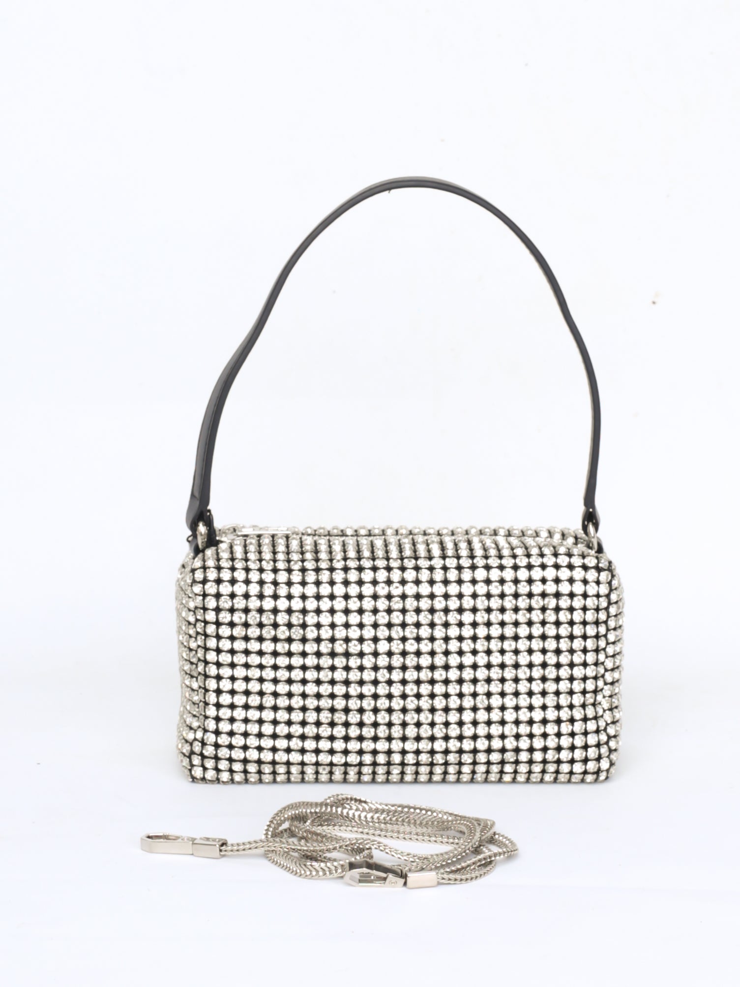 Bling taske m. hank og kæde by Krone 1