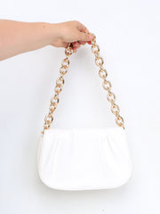 Bag with gold chain