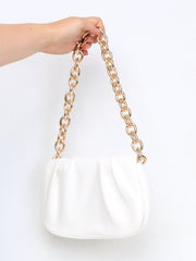 Bag with gold chain