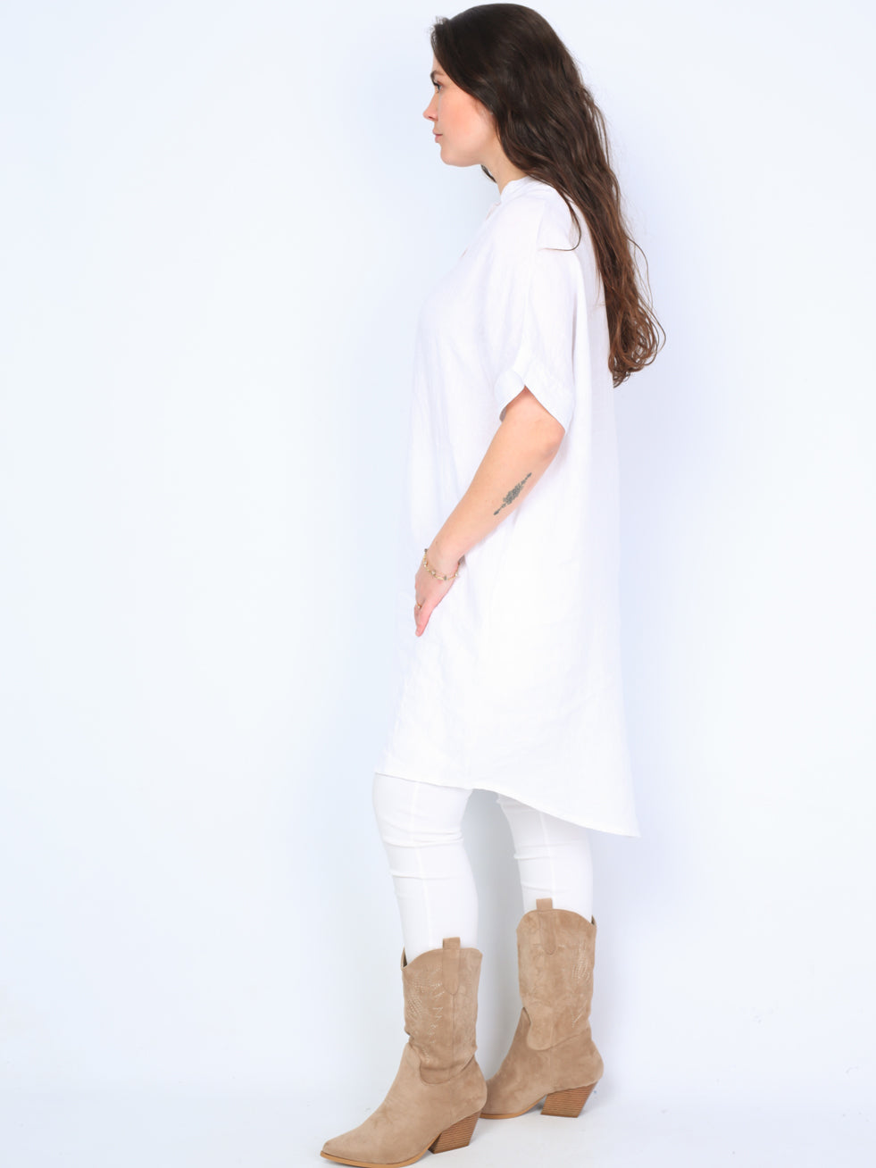 Krone 1 linen shirt dress