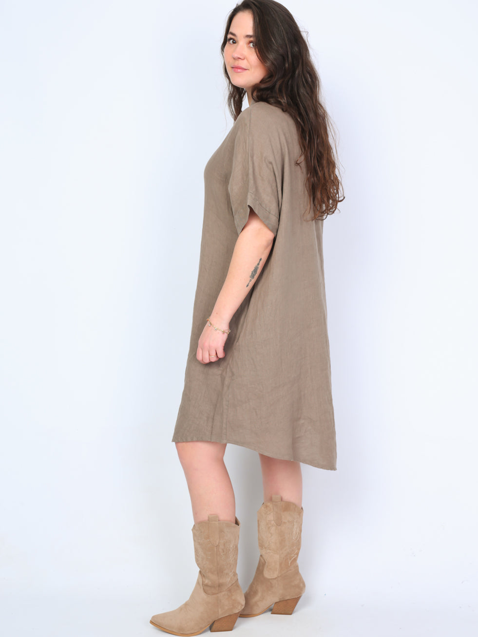 Krone 1 linen shirt dress