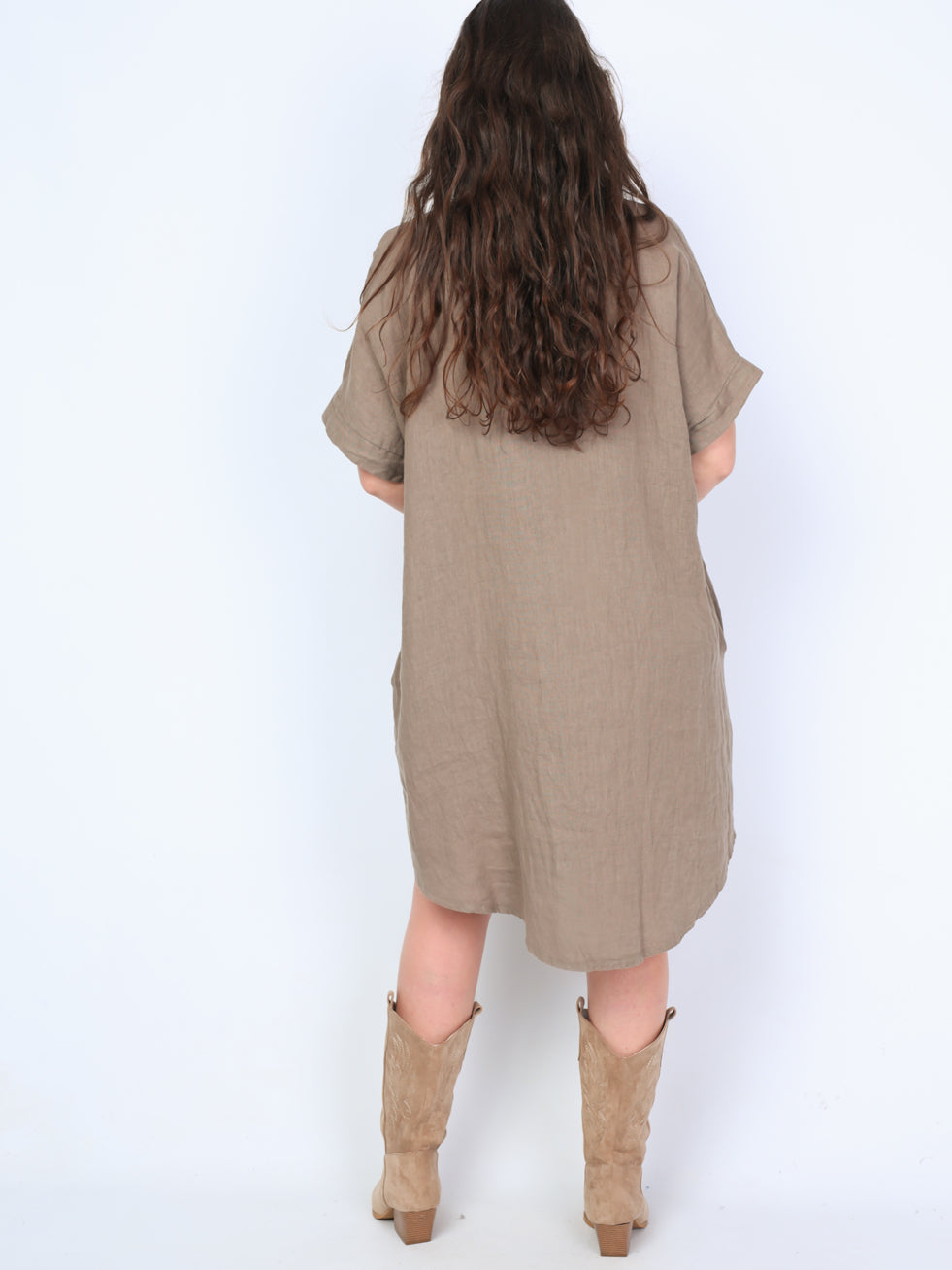 Krone 1 linen shirt dress