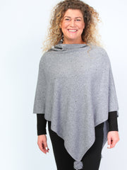 Krone 1 poncho with bling