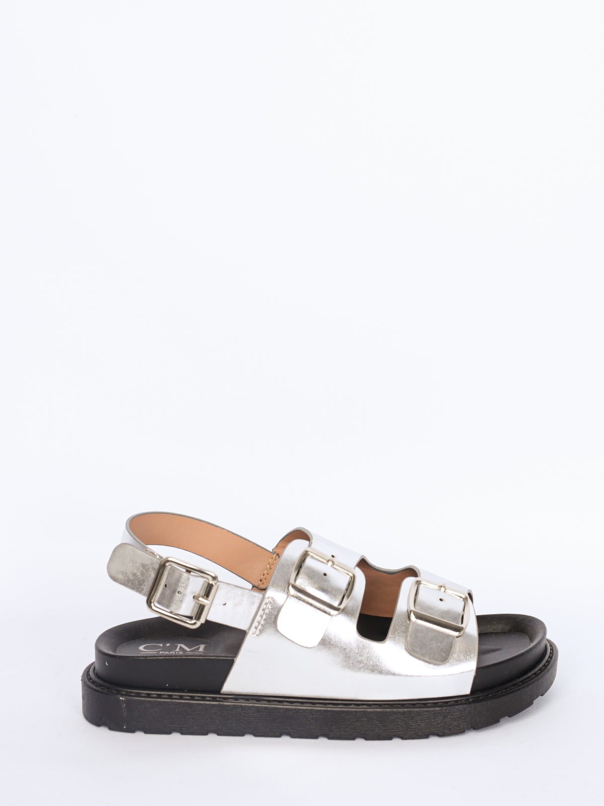 Sandaler m. spænder og rem by Krone 1