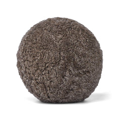 Angelite Round Cushion Ø25 New Zealand Sheepskin, Curly by Natures Collection