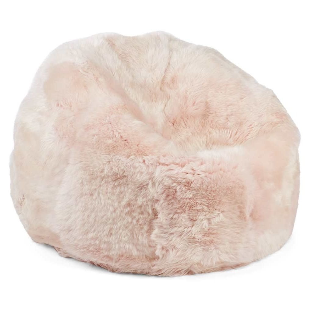 Bean Bag, Size L, Long-Wool Premium NZ Sheepskin, 92x93cm