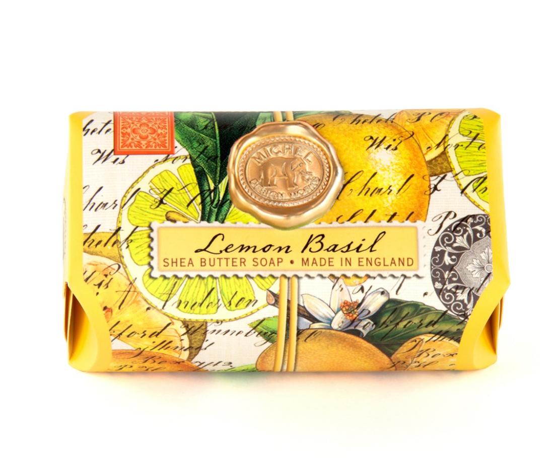 Michel Design Works Hånd- og badesæbe Lemon Basil 250g