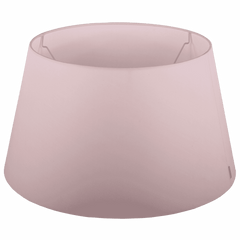 Gulvlampeskærm 45 cm rosa