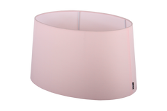 Standing lampshade Pink oval 35 cm