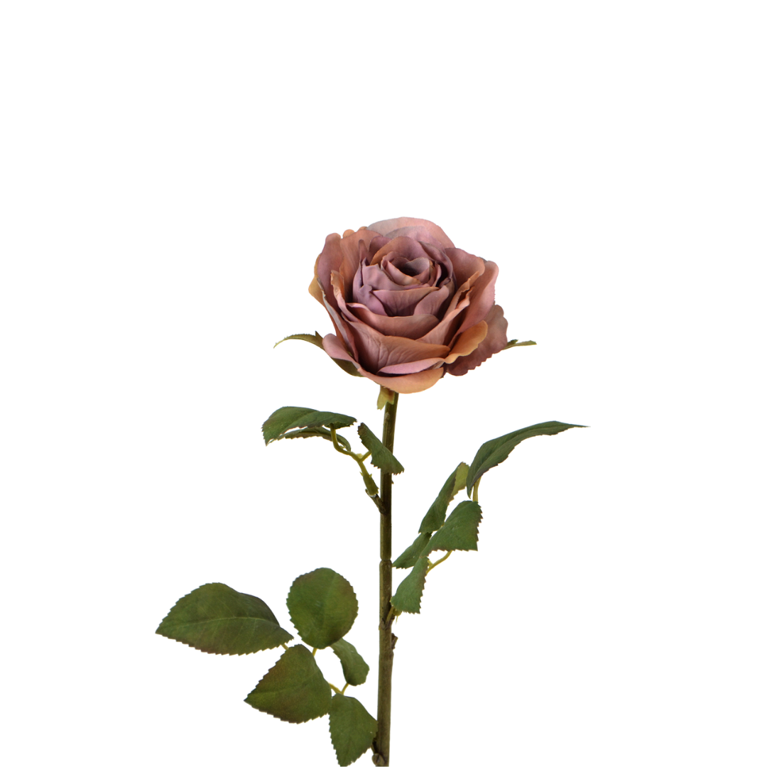 Romantic purple rose 44cm