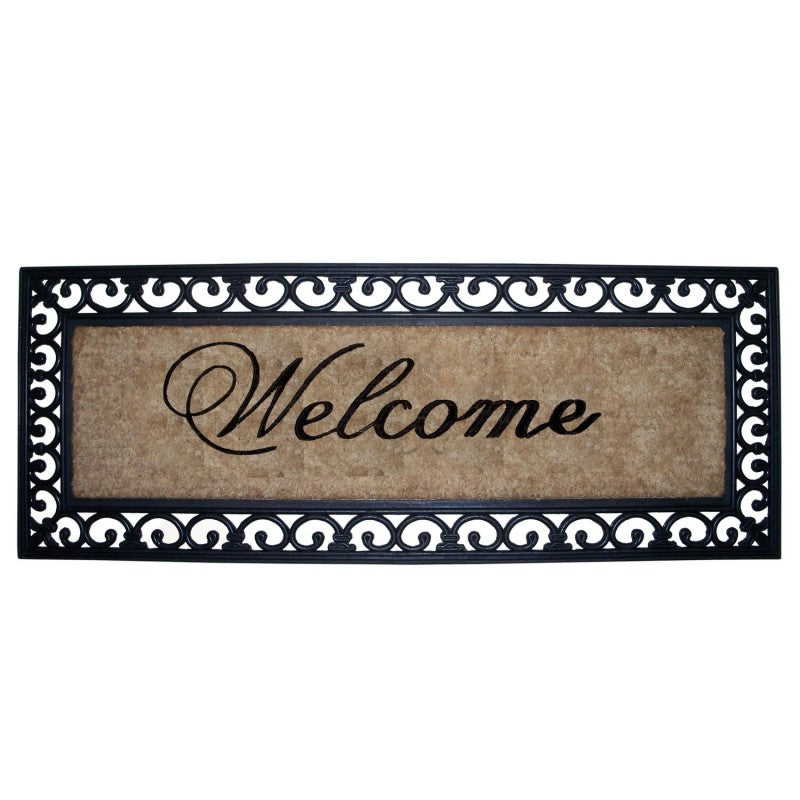 Dørmåtte "welcome" 120x45x2 CM