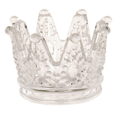 Tealight holder crown 0 8*5 cm