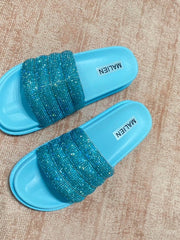 Flip flops with bling bling