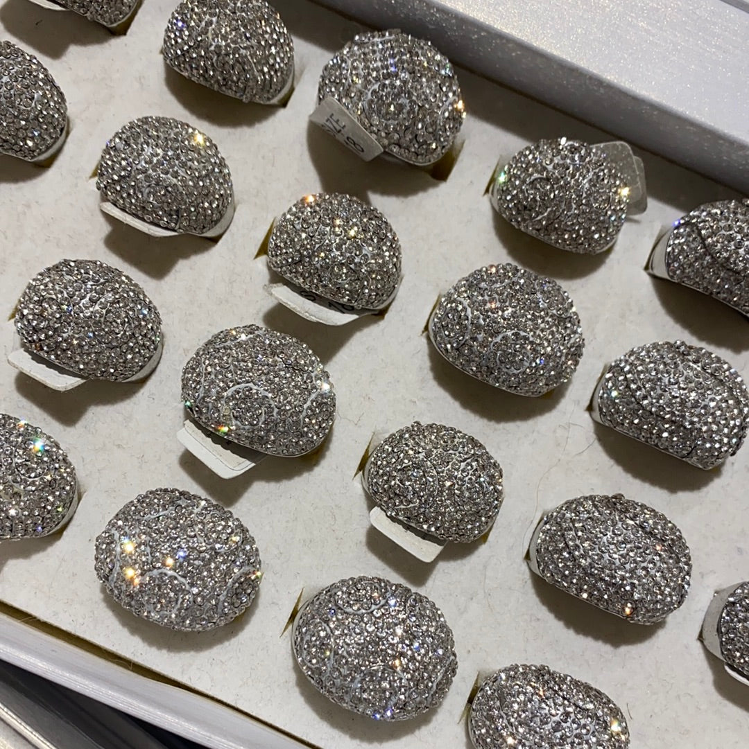 Bling ring med mønster