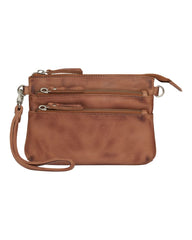 Tim & Simonsen - Small zipper bag Cognac